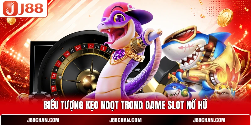 Biểu tượng kẹo ngọt trong game slot nổ hũ
